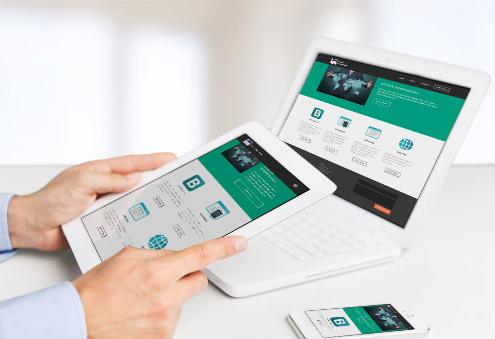 Layout responsivo para tablets e celulares